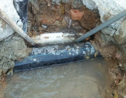 镇江市测漏水之水管漏水